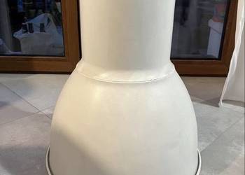 Ikea hektar lampa sufitowa biała duża