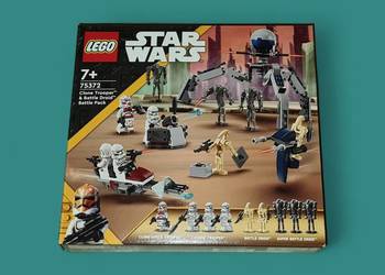 Lego Pudełko i Instrukcja 75372 Clone Trooper&Battle Droid