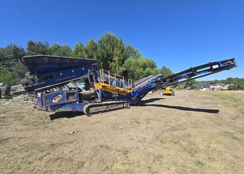 Przesiewacz sortownik Fintec 640, scalper Sandvik QE330