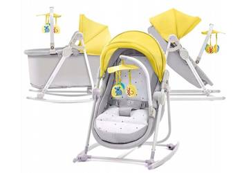 KoŁyska / Huśtawka KinderKraft 5 w 1 Unimo Unimo Up, żółta