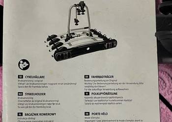 Bagażnik rowerowy 4 rowery na hak