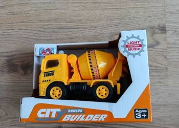 Betoniarka zabawkowa City Builder pojazd budowlany z napędem