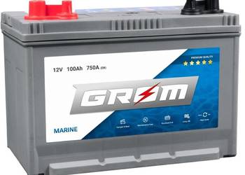 Akumulator GROM MARINE 100Ah 750A M31-DC Darmowa Dostawa