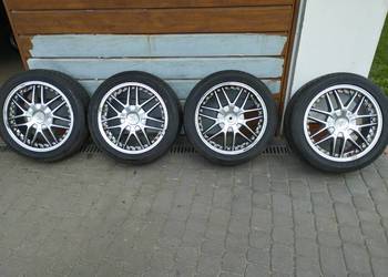 Alufelgi 17x114,3 z oponami 235/45/17