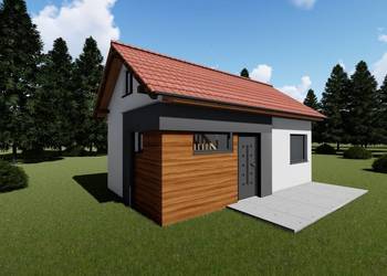 Projekt domu ZG36 - na zgłoszenie ( 5 m - ROD )