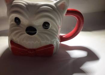 Nowy kubek ceramika pies