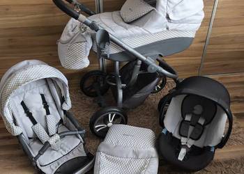 Wózek Bebetto Holland 3w1 nosidełko Cybex Aton 5