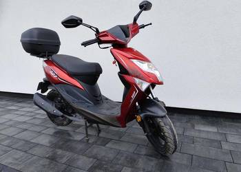 Skuter 50 4T 100% Sprawny 2024 R Koła12" Niski Przebieg Transport RATY