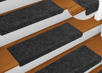 vidaXL Nakładki na schody, 10 szt., szare, 65x21x4 cm(sku149725)