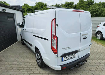 Ford Transit Custom 2.0 TDCi 130KM FV23% bezwypadek BDB WYPOSAŻENIE 3 osob…