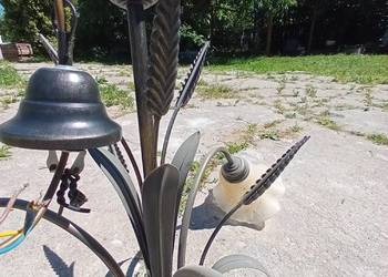 Żyrandol trzy ramienny kłos