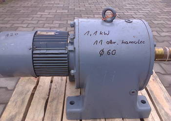 Motoreduktor 1,1 kW / 11 obr  3-faz hamulec