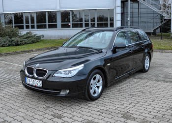 BMW Seria 5 Automat Lift 2009 r. Skóry Bezwypadkowa