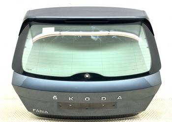 KLAPA TYŁ SKODA FABIA III Hatchback TYLNA, BAGAŻNIKA