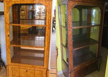 Serwantka Biedermeier brzoza