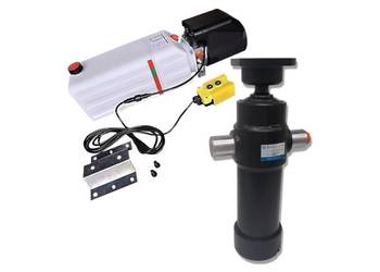 Siłownik hydrauliczny skok 700 agregat 24V KPL [7230]