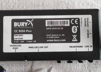 Zestaw głośnomówiący Bury CC 9056 Plus