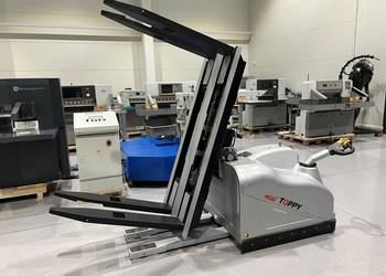 Mobilna obracarka do palet Toppy Maxi PH Advance na wózku samojezdna