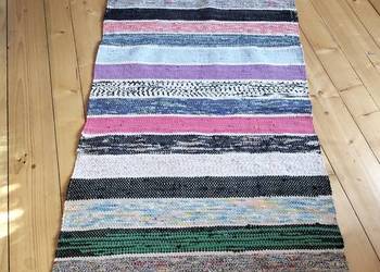 Chodnik ręcznie tkany na krośnie