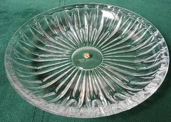 Patera kryształowa vintage prl retro
