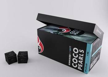 COCOPEARLS | Węgiel do Fajki Wodnej Shisha 1kg 27mm BOX