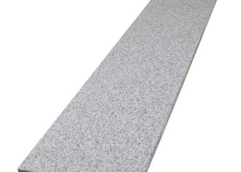 Stopień granitowy G603 New Bianco Cristal szlifowany 150x33x2 cm