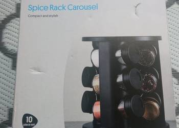 Obrotowy organizer na przyprawy , patrz fotki i opis 
Nowe , kompletne, sto