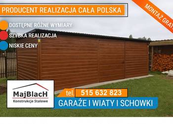 Schowek do ogrodu - Na działkę /ALTANA OGRODOWA/Złoty Dąb  - Maj-Blach