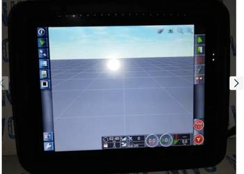 Monitor wyswietlacz Topcon X30 ciagnik Agco nawigacja kontrola sekcji