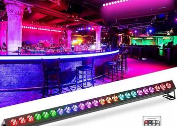 Listwa świetlna LED Stage Wash 80 W 24 diody LED RGB 3 w 1