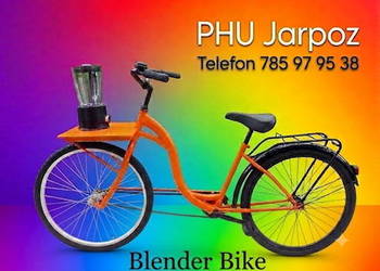 blender bike owocowy rower cocktail bike obsługa wynajem eve