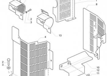New Holland T6010 Osłona 87340240