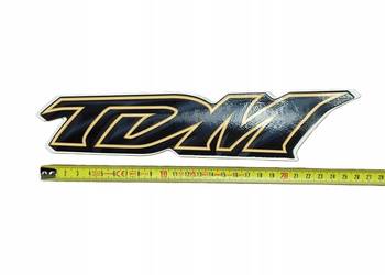 NAKLEJKA NA PRAWY BOCZEK "TDM" YAMAHA TDM850 2001 BLACK ORYG 4TX283389000 NAKLEJKA NA PRAWY BOCZEK "TDM" YAMAHA TDM850 2001 BLACK ORYG 4TX283389000