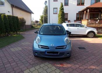 NISSAN MICRA 1,2 benzyna 2007 r. 5 drzwi KLIMATYZACJA zarejestrowany