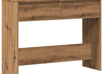 Stolik konsolowy dąb artisan 100x35x765 cm WM-856785