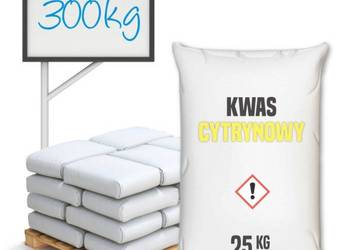 Kwas cytrynowy spożywczy jednowodny E330 półpaleta 300 kg