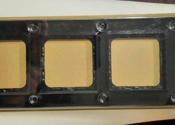 ospel ramka potrójna szkło