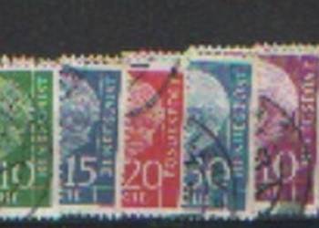 Zn. RFN Mi 179, 81, 3 - 5, 7 - 9, 93, 4 kas 1954