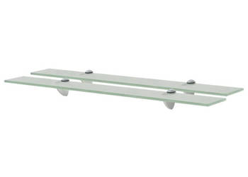 Półki szklane 2 szt. 70 x 10 cm 8 mm WM-3051514