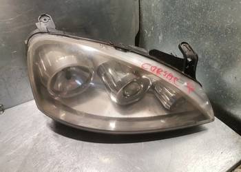 OPEL CORSA C LAMPA PRAWY PRZÓD SOCZEWKA