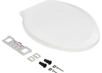 vidaXL Deska sedesowa, wolnoopadająca, z szybkozłączem, biała(SKU:145019)