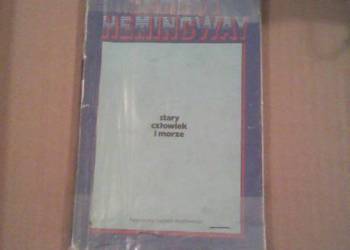 Stary człowiek i morze Hamingway lektury szkolne antykwariat
