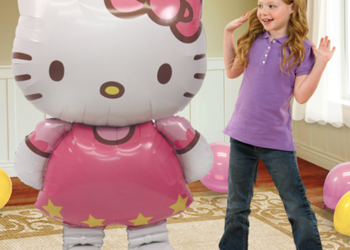 HELLO KITTY Ogromny balon foliowy 50 cali 127 cm wysokosci
