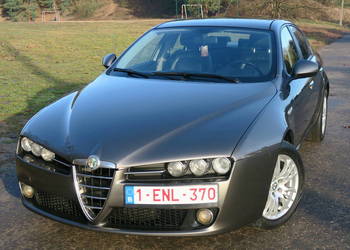 Alfa Romeo 159 1,9JTDM STAN KOLEKCJONERSKI / skóry / klima / Cała Oryginał