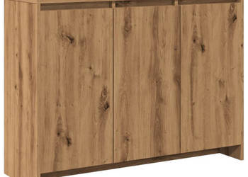 Szafka dąb artisan 102x33x75 cm materiał drewnopochodny WM-856781