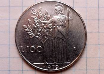 100 LIRÓW 1979 ROK - WŁOCHY