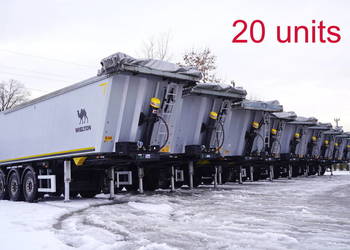 Wielton NW-3 / waga 6,2t / poj. 38m3 / elek. dach / Teflon / 30 szt_240398