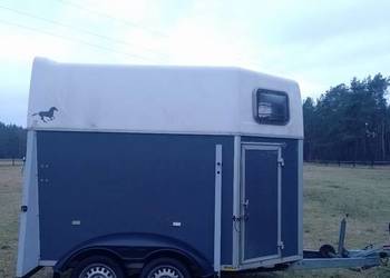 Przyczepa do przewozu dwóch koni DMC 1300 kg