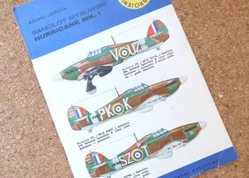 [W] Samolot myśliwski Hurricane Mk. I. Jońca TBiU