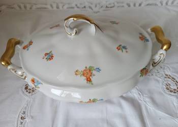 Porcelanowa stara waza koengiszelt
